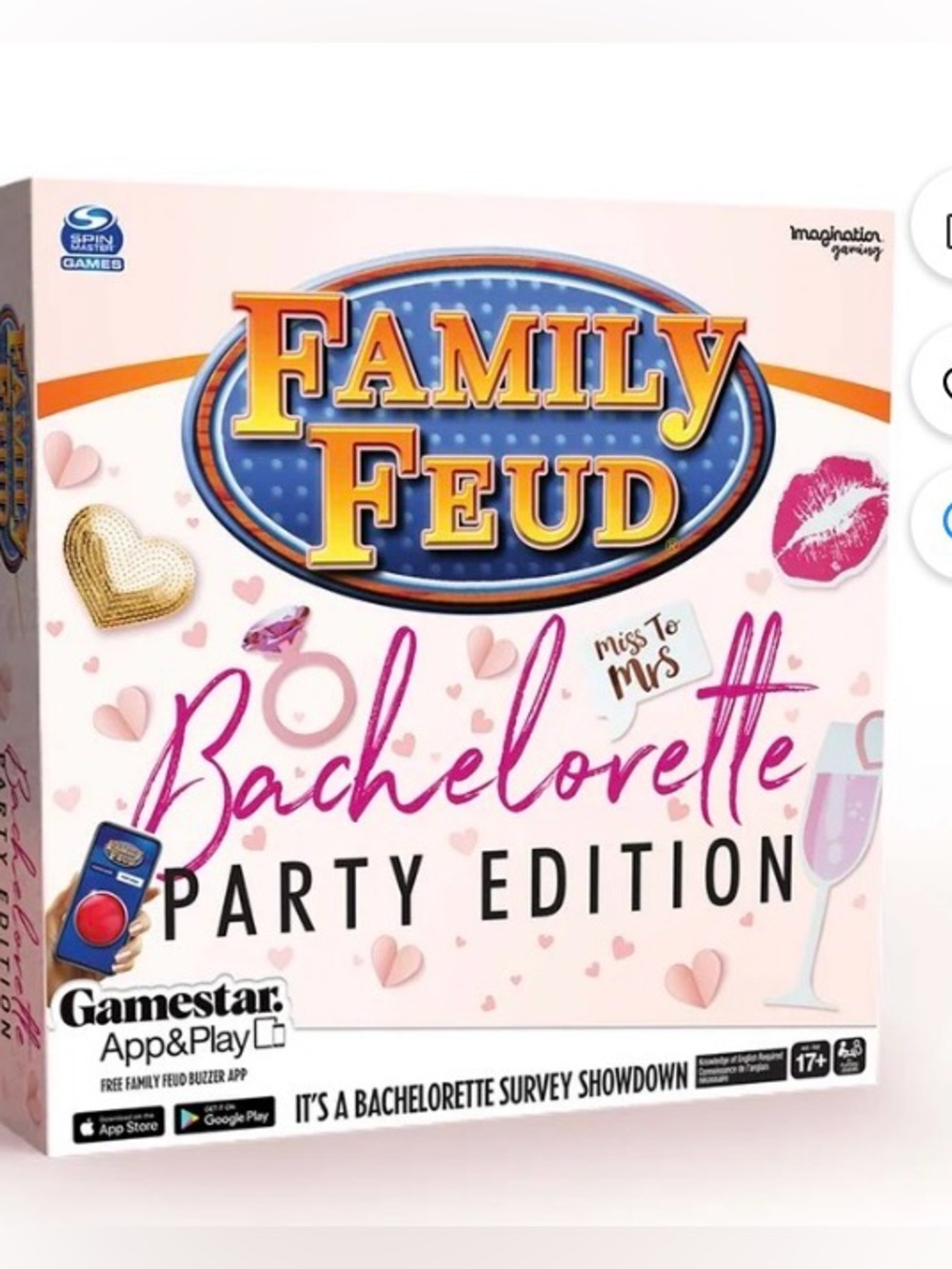 Family Feud Bachelorette Party Edition Game - New in packaging